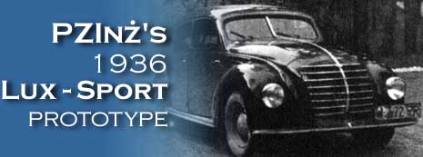 PZInz's 1936 Lux-Sport prototype